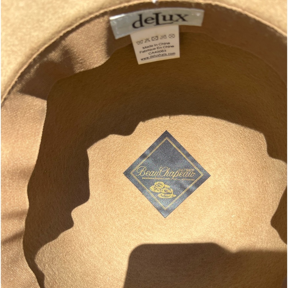 Size Small Women’s Cashmere Floppy Hat, Delux, Beau Chapeau - Picture 6 of 6